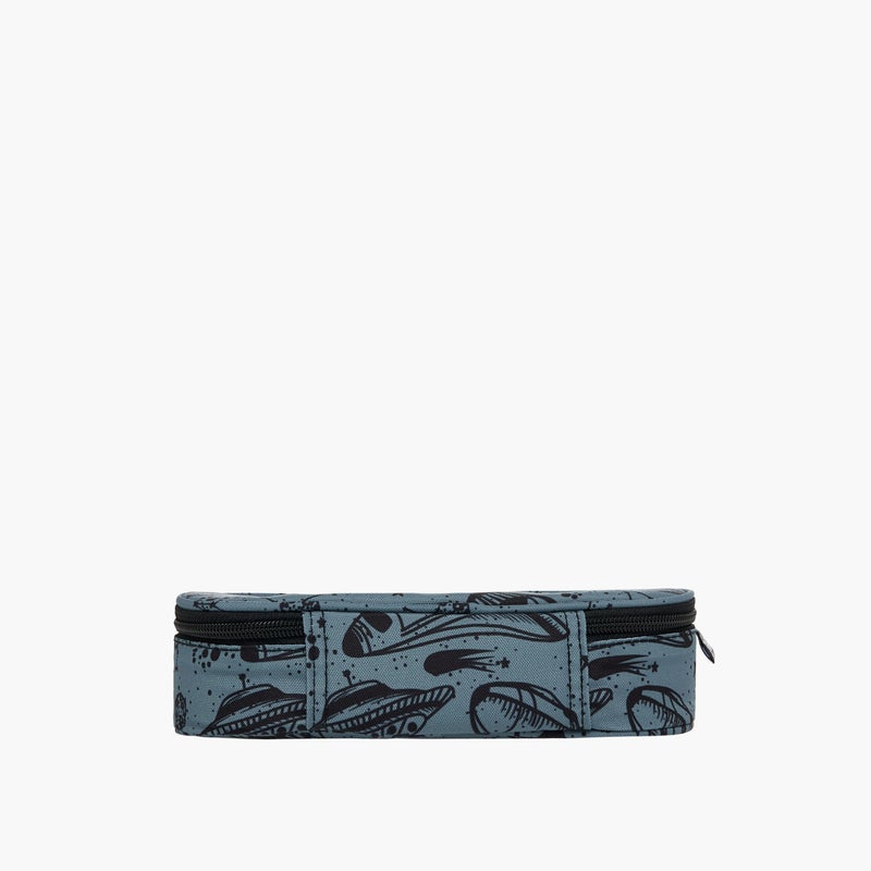 St.Right Pencil Case-Space-1 Cmprt-Boys (Polyester) Grey \ 23X10X5 - Image 4